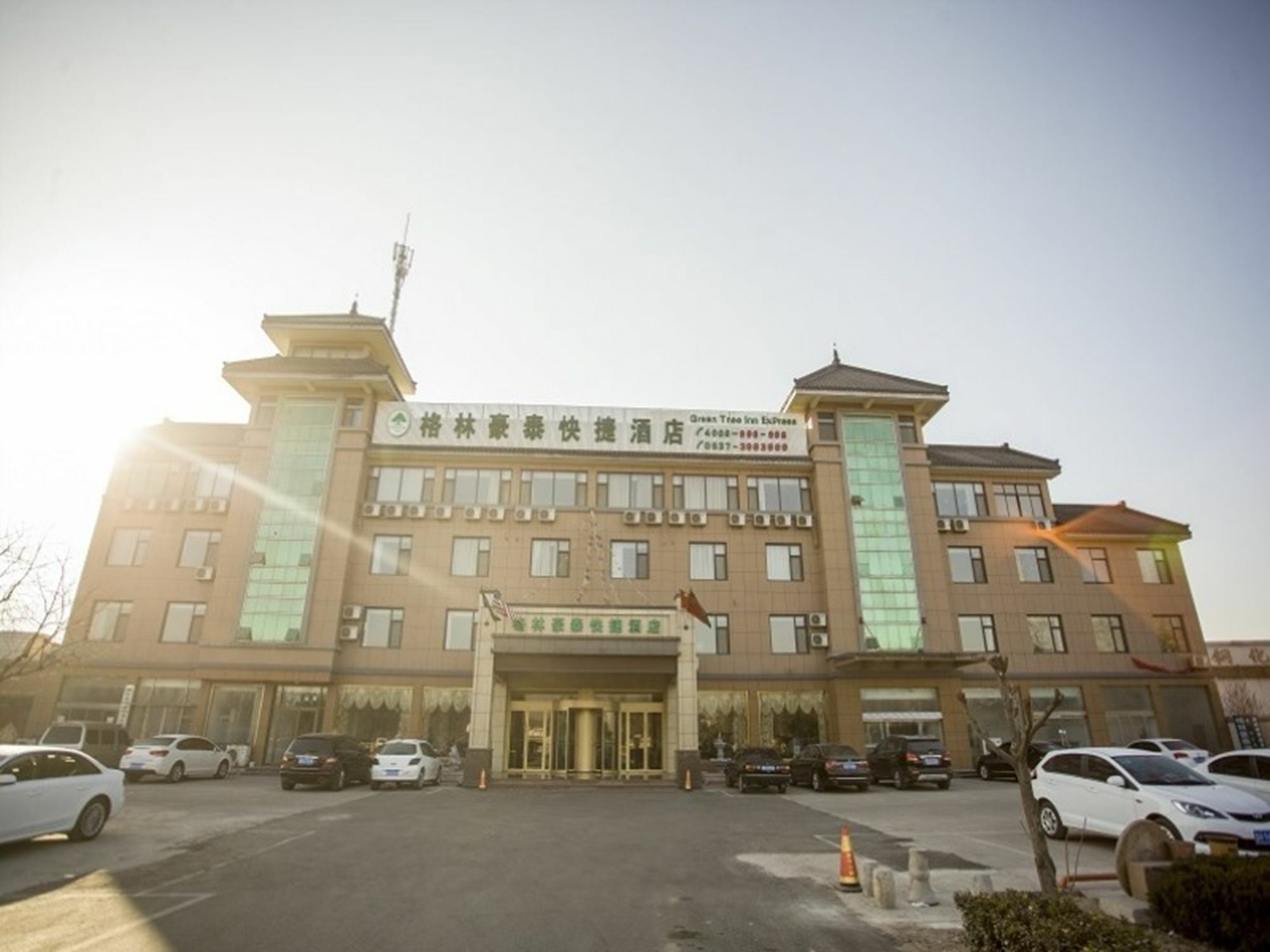 Greentree Inn Shandong Jining Qufu East Jingxuan Road Sankong Express Hotel Kültér fotó