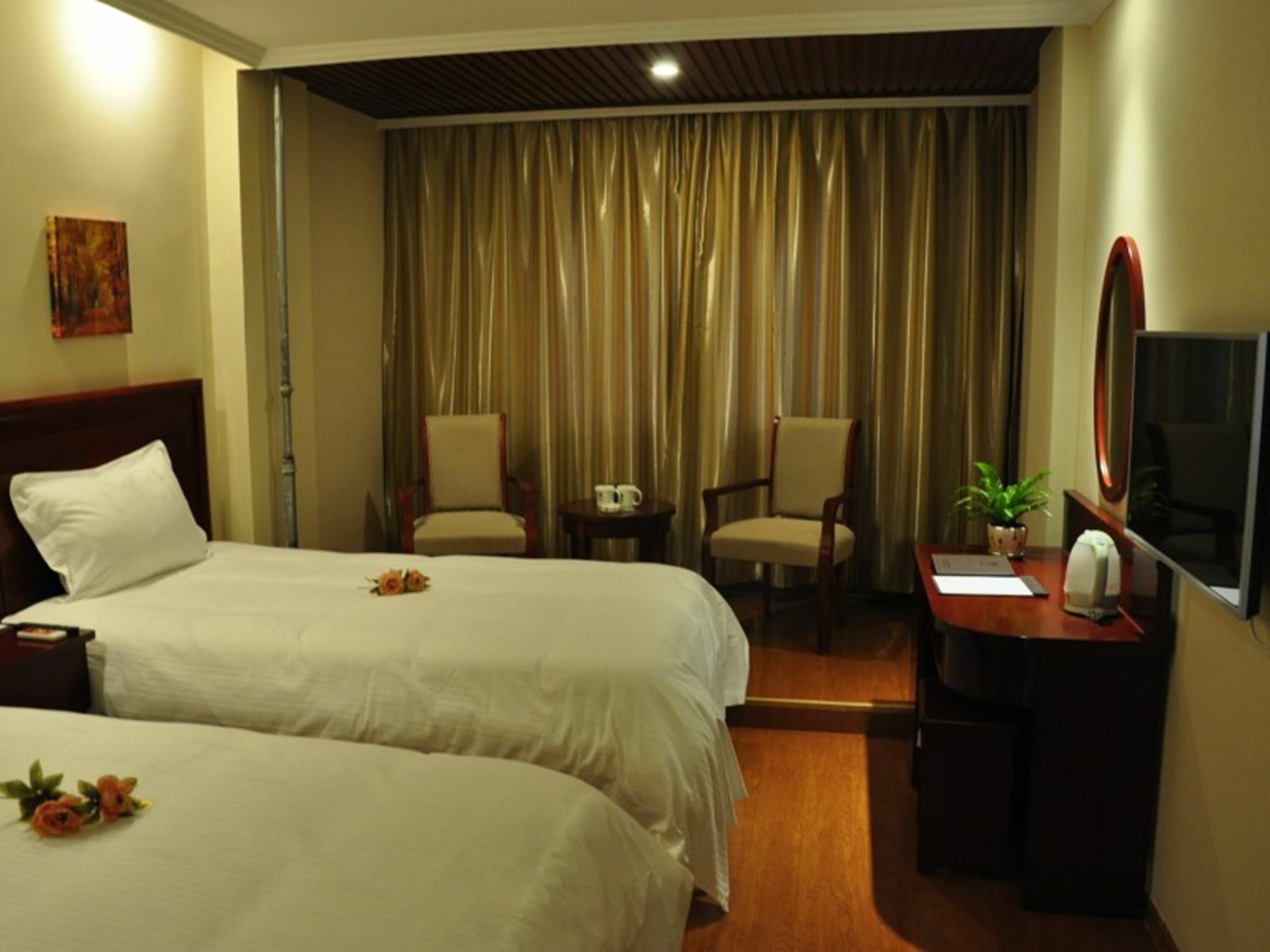 Greentree Inn Shandong Jining Qufu East Jingxuan Road Sankong Express Hotel Kültér fotó