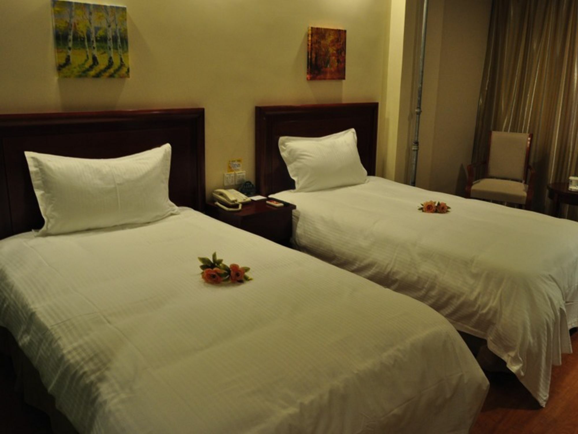 Greentree Inn Shandong Jining Qufu East Jingxuan Road Sankong Express Hotel Kültér fotó